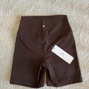 CRZ YOGA Hot Fudge Brown Bike Shorts